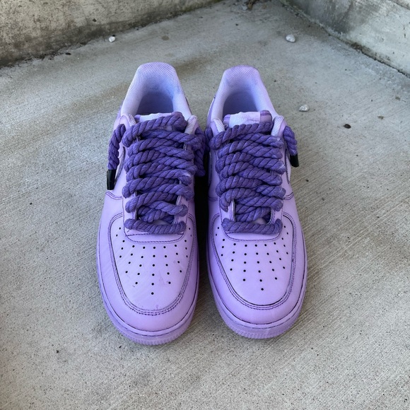 CUSTOM PURPLE AIR FORCE 1 - Picture 3 of 6